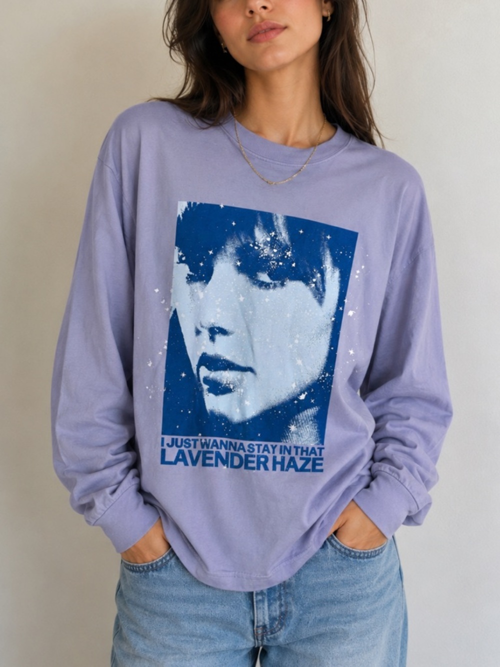 Taylor Swift Lavender Haze Size L Oversized